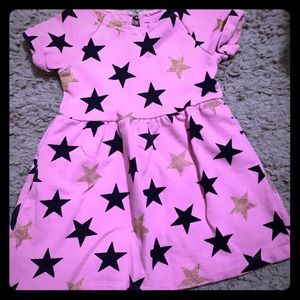 Purple star dress